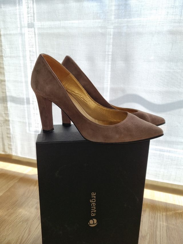 Salones tacón ante 37