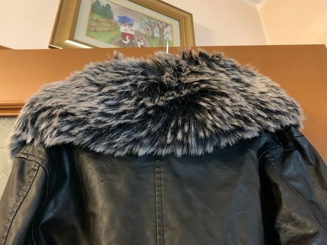 Giacca in ecopelle da donna Markup