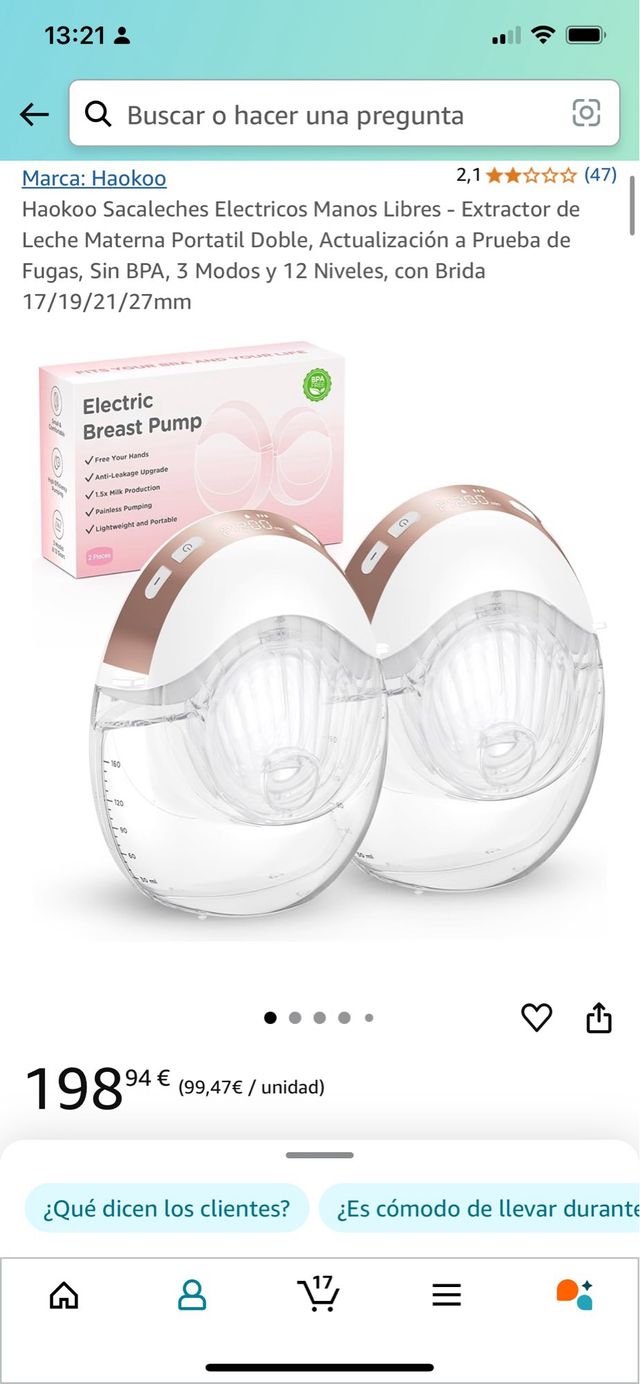 Extraxtores de leche materna