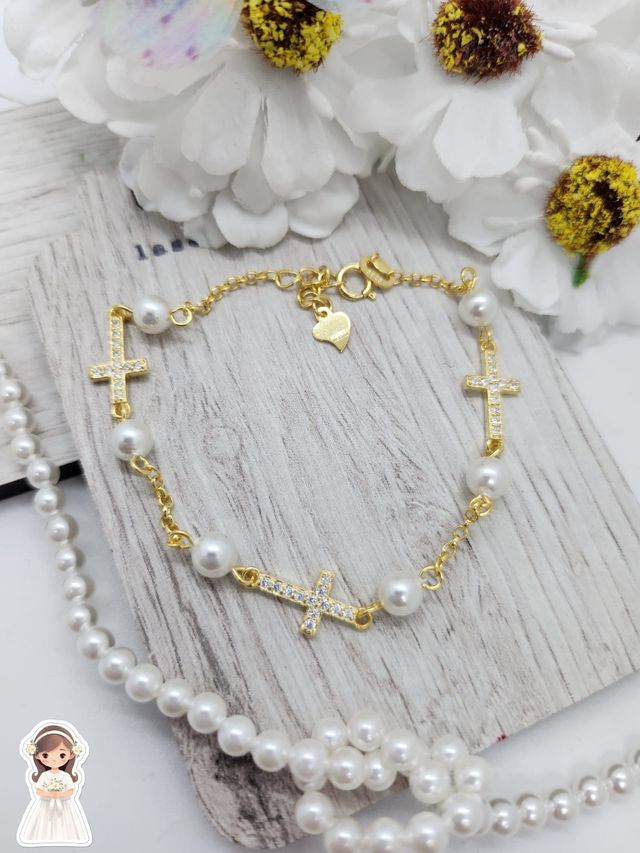 Conjunto Primera Comunión Cruz 