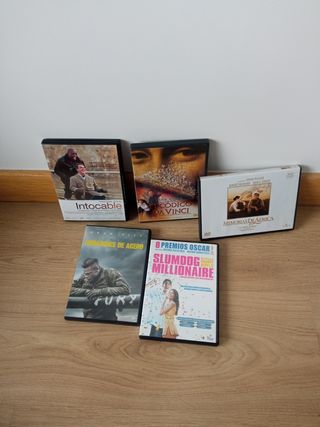 Películas clásicas 5 DVD.