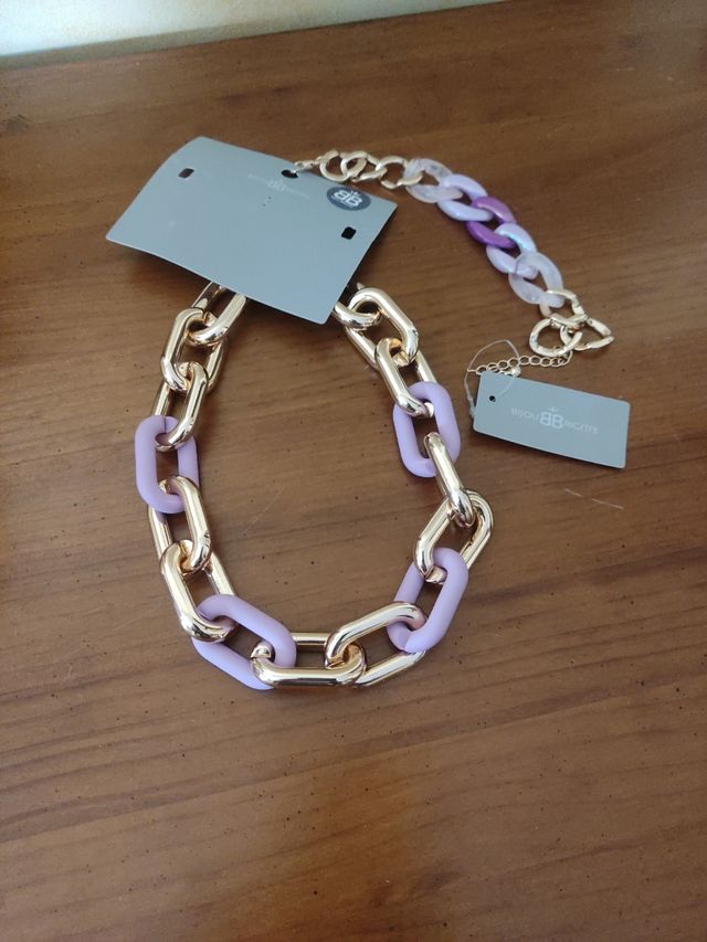 Conjunto collar y pulsera