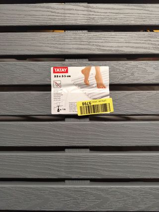 Tarima ducha TATAY efecto madera