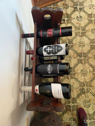 Botellero madera