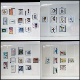 Album sellos Berlín Alemania 1977 31 pag