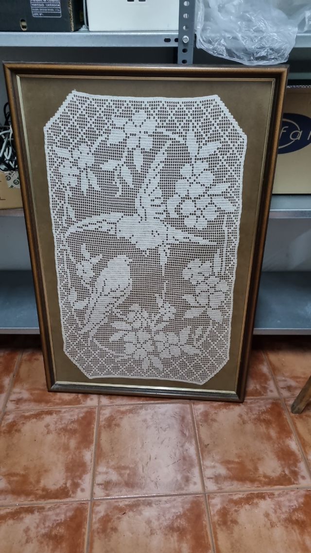 Quadro 100x57 con moquette interna