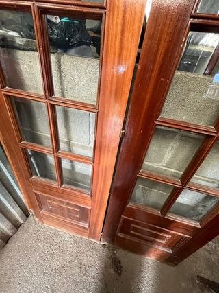Puertas madera