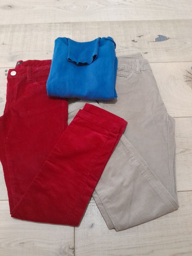 Lote pantalones talla 5-6 años y 7-8 año