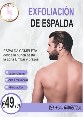 EXFOLIACION DE ESPALDA