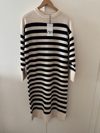 Vestido rayas Zara