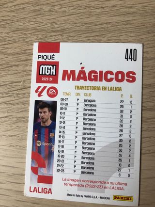 Cromo Pique MAGICOS temporada 23 24