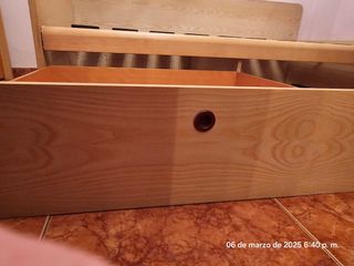 Cama nido con dos cajones