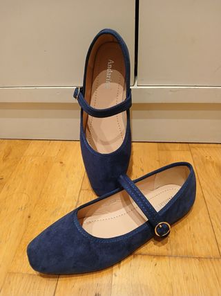 Bailarinas color azul navy