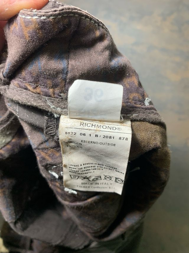 Pantaloni richmond marroni