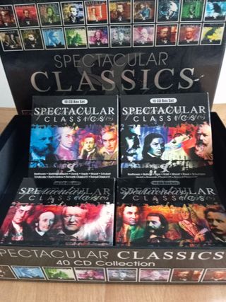 SPECTACULAR CLASSICS 40 CD COLLECTION