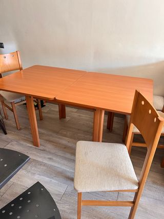 Juego mesa y sillas comedor