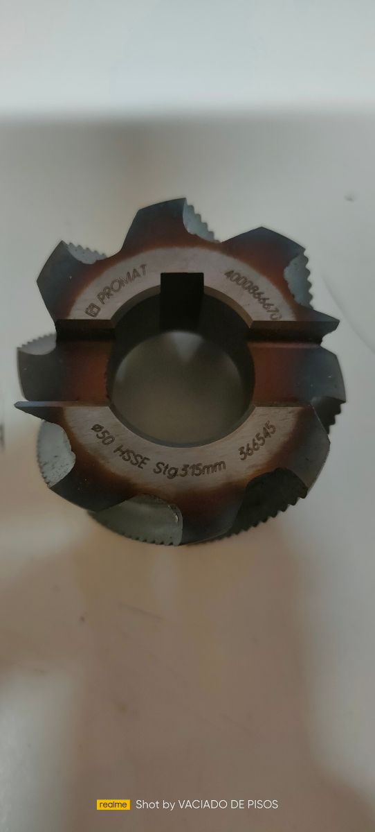 Fresa nueva 50mm