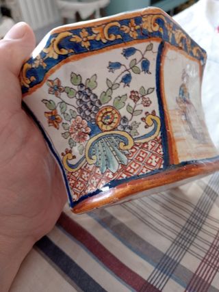 Tintero antiguo escribania