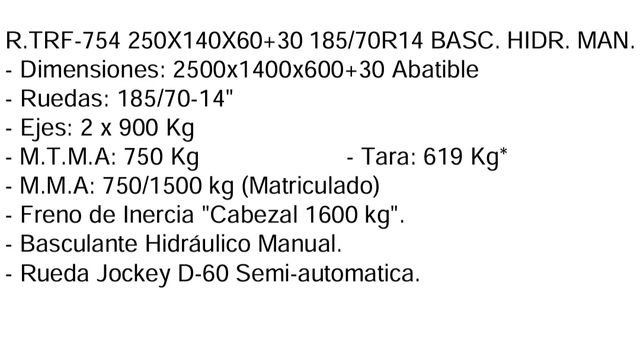 Carros basculantes para bola de coche