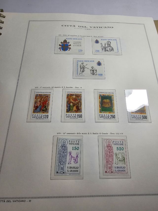 Album Marini Vaticano 1977-1991 MNH