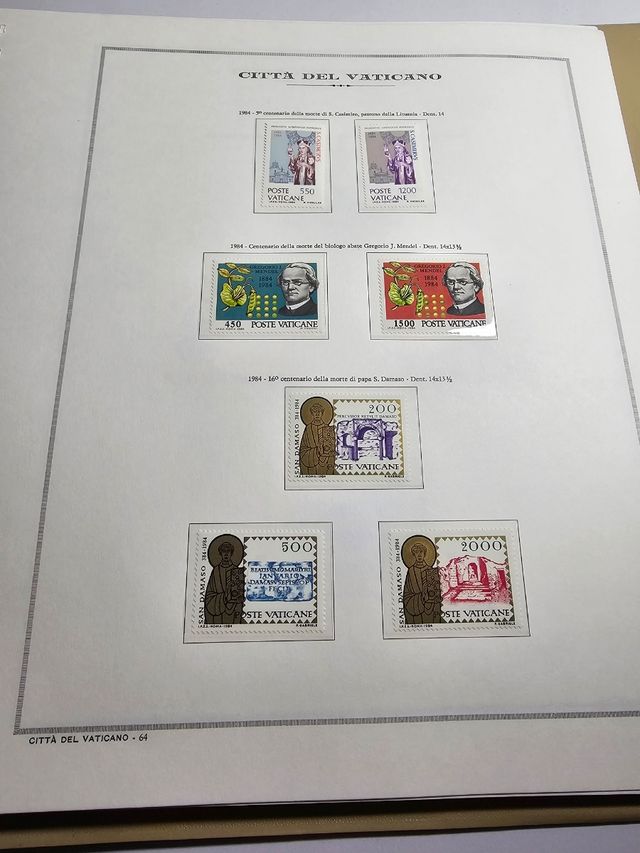 Album Marini Vaticano 1977-1991 MNH