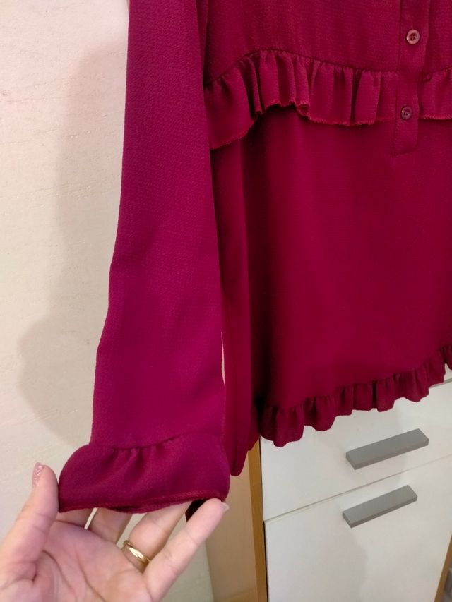 Camicetta bordeaux New Collection