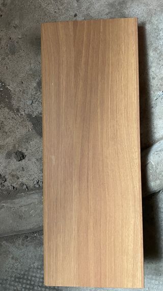 Mensole da muro color legno noce