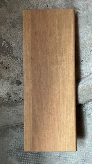 Mensole da muro color legno noce