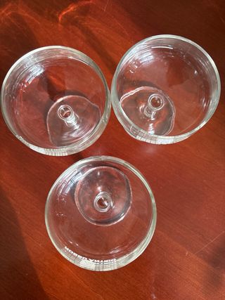 3 bicchieri Rosso Antico