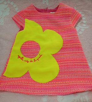 Vestito bimba con scarpe abbondante