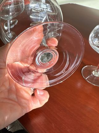 2 calici da liquore Buton Rosso Antico