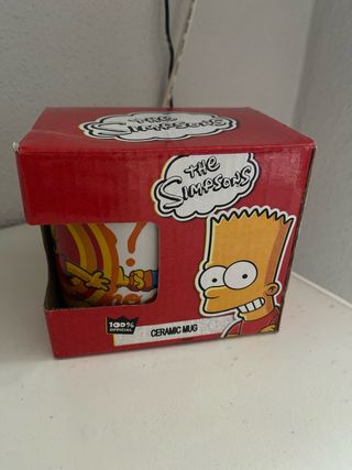 Taza de los simpsons nueva