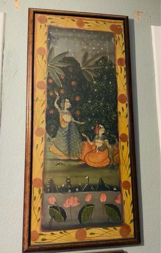 2 TAPICES INDIOS Vintage