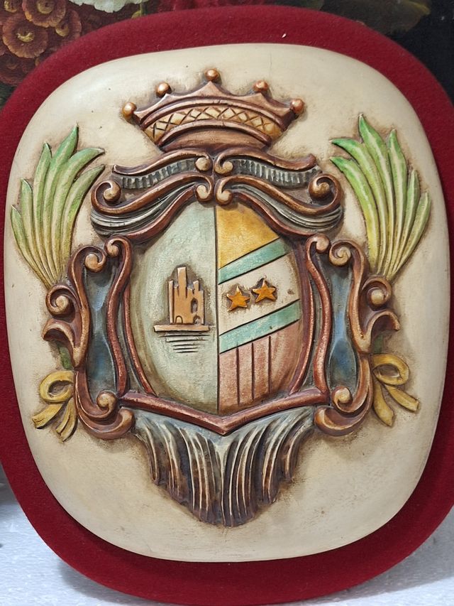 Grande Scudo araldico ceramica