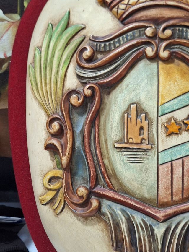 Grande Scudo araldico ceramica