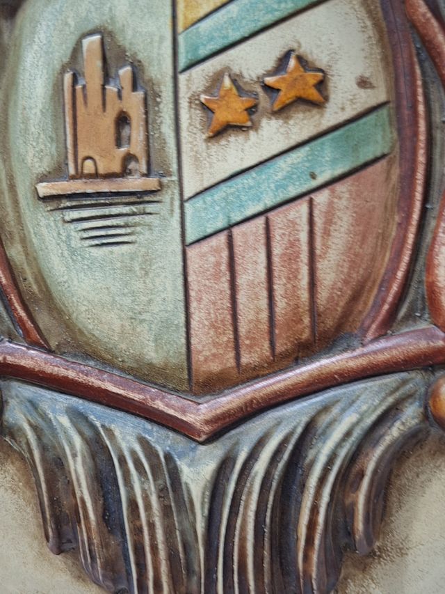 Grande Scudo araldico ceramica