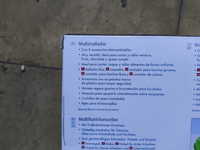 Multirallador multiusos