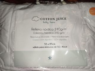 Relleno nórdico de minicuna