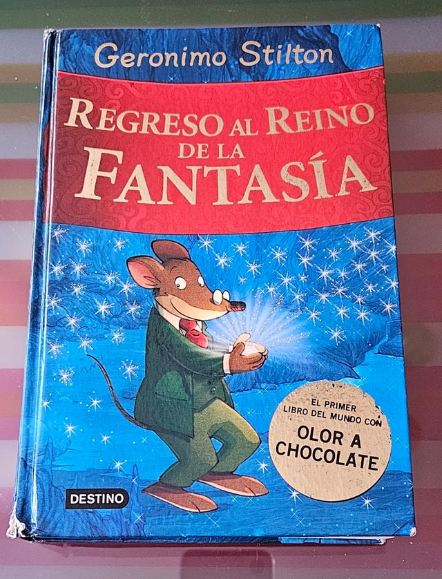Regreso al Reino de la Fantasía: ¡Libro con olores!