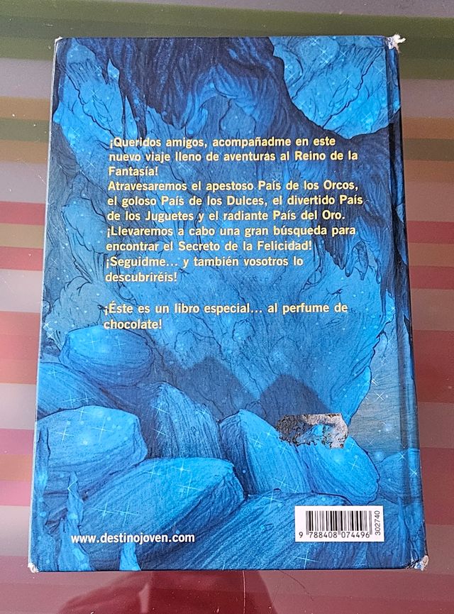 Regreso al Reino de la Fantasía: ¡Libro con olores!