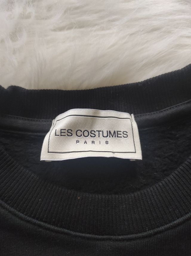 Felpa nera Les Costumes Paris, L