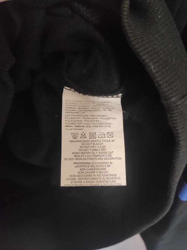 Felpa nera Les Costumes Paris, L