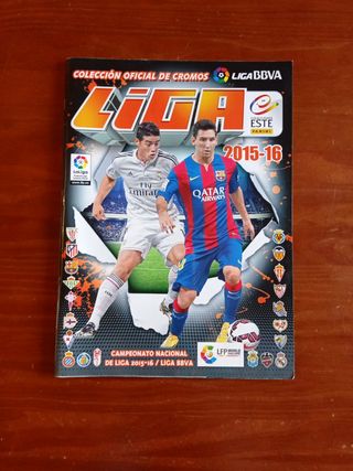 Album de cromos fútbol La Liga 2015-16