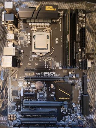 Combo placa base, procesador y ram