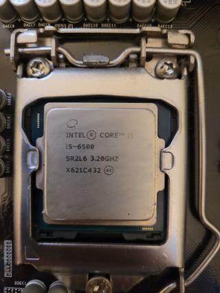 Combo placa base, procesador y ram
