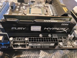 Combo placa base, procesador y ram