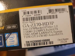 Combo placa base, procesador y ram