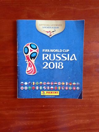 Album cromos fútbol FIFA 2018