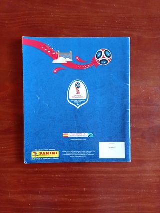 Album cromos fútbol FIFA 2018