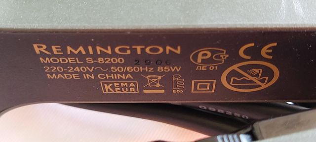 Piastra per capelli Remington